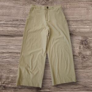 Albion Khaki Wide Leg Pants